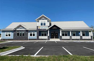 Image of the front of the Jacksonville Pediatrics Care location - Pediatric Care